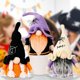 thumbnail image 5 of Muñeca de Gnomo de Halloween, muñeca de Halloween, regalo, adorno de muñeca para el hogar, decoración, 1 pieza (sombrero negro) ER, 5 of 5