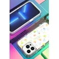 thumbnail image 6 of AMZER Crusta Hybrid Full Body Case with Built-in Screen Protector for iPhone 13 Pro Max - Geometric, 6 of 26