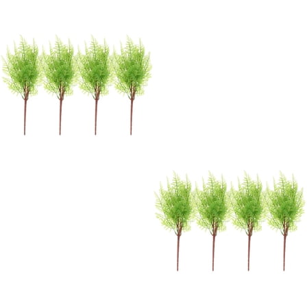 2 Pieces Imitation Plants Outdoor Potted Large Artificial Faux Green