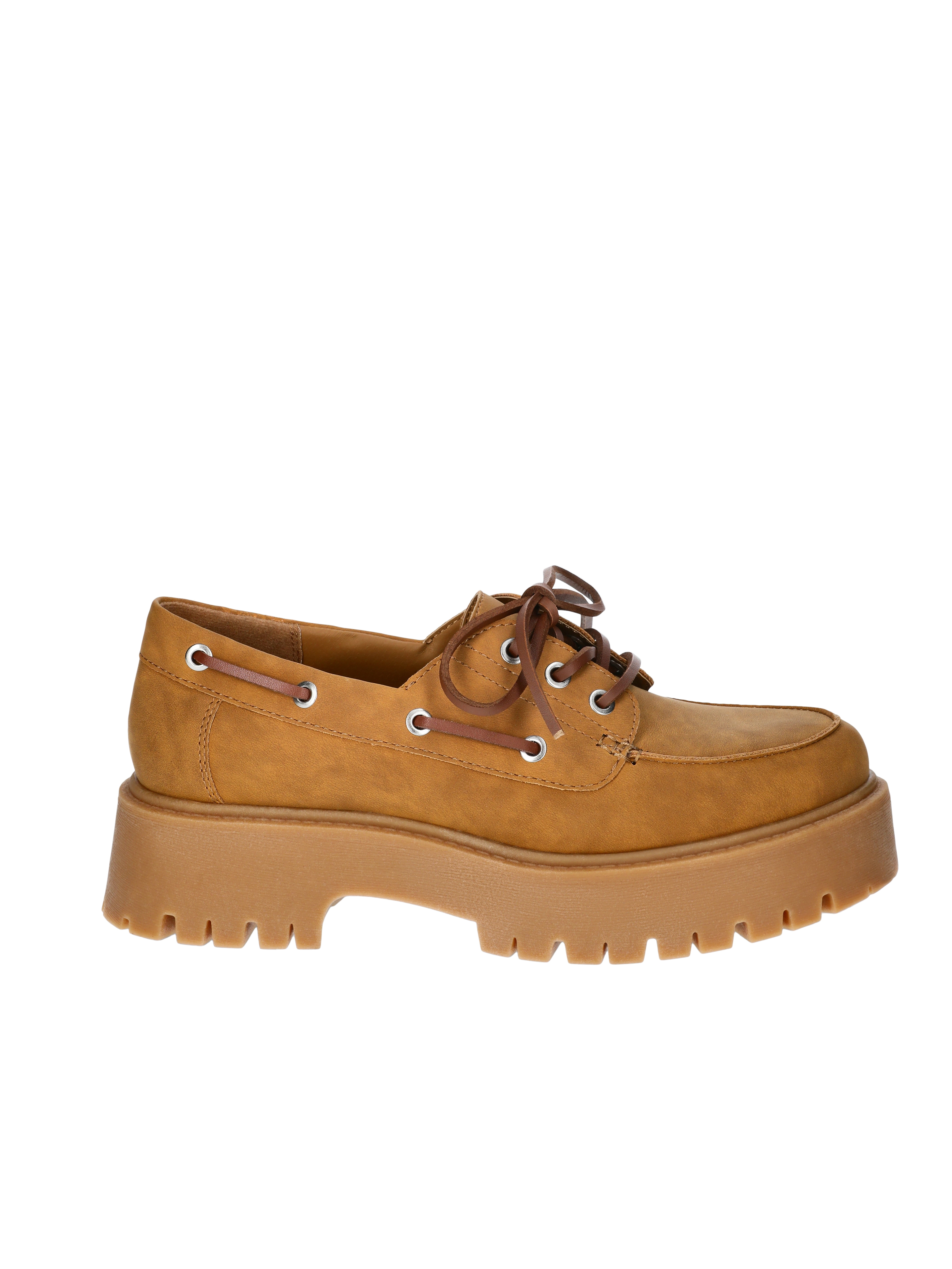 No Boundaries Women's Platform Boat Shoes