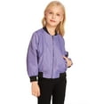 thumbnail image 3 of Arshiner Girls' Outerwear Bomber Jackets, 3 of 9