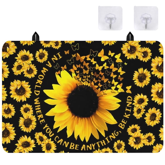 Floral Stove Top Covers for Electric Stove, Cactus and Succulent Stove Top Cover Protector, Thick Induction Cooktop Protector, Heat Resistant Range Ceramic Stove Top Covers Mat, Dish Drying Mat
