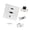 HDTV elbow plug, variant on Direct Use VGA HDTV USB Wall Plate Direct Outlet Denial Welding for Audiovisual Applications 86x86mm Wall Panel