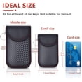 thumbnail image 4 of Lot de 2 Mini Pochettes Faraday Blocage de Signal Sac Faraday pour Clé de Voiture, 4 of 8