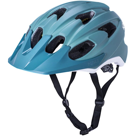 Kali Protectives Pace Helmet - Solid Matte Moss/White Small/Medium