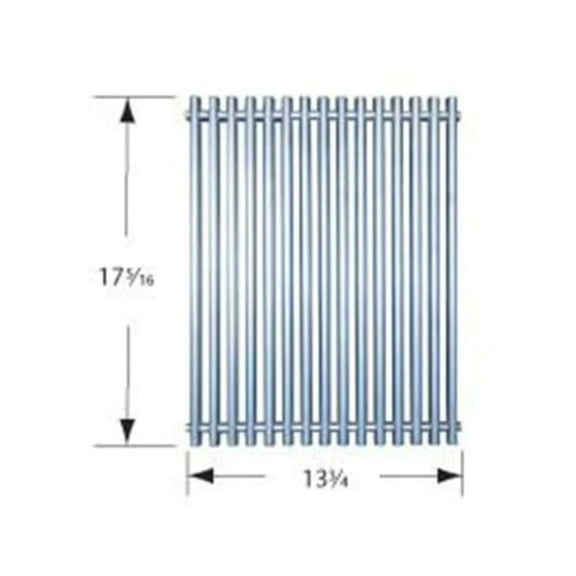 BBQ Grill Compatible With Weber Grills 1 Piece SS Channel Formed Cooking Grate 13 3/4 x 17 5/16 BCP53S41