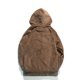 thumbnail image 5 of Sudadera con capucha, suéter de cuello alto, elástico, de color sólido, para hombre, suéter de cuello alto, abrigo de poliéster., 5 of 5