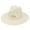 White, variant on Sunjoy Tech Sun Hats for Men Wide Brim Panama Hat Beach Hat Straw Hats for Men Sun Protection Foldable Men Fedora Hats UPF50