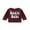 Wine Red, variant on Toddler Baby Boys Girls Christmas Outfit Santa Crewneck Sweatshirt Baby Shirts Long Sleeve Pullover Fall Winter Tops