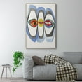 thumbnail image 2 of Magic Tricks IV Framed Premium Gallery Wrapped Canvas - Ready to Hang - 25 x 37 - Natural Wood Floating Frame, 2 of 9