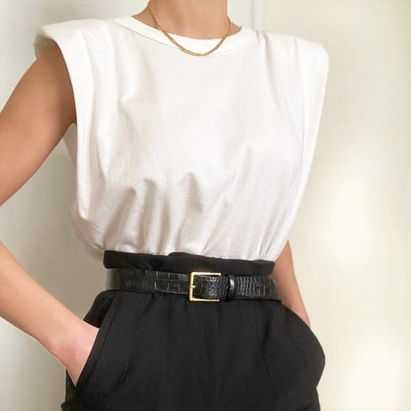 unbranded 1Ud Sin Para Mujer Con Hombreras Combinación Para Y Faldas