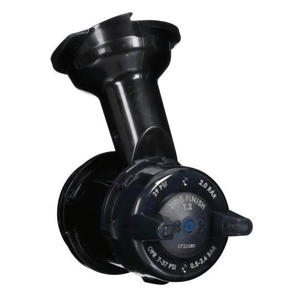 3M Performance Gravity Fine Finish Atomizing Head 26912, Blue, 1.2