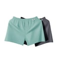 thumbnail image 2 of Man Fashion Solid Color Sleeping Pants Loose Shorts Pajamas Shorts, 2 of 3