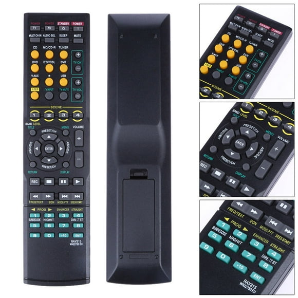 Agiferg New Remote RAV315 For YAMAHA Home Audio RAV311 WK22730 WK22730EU HTR-6050