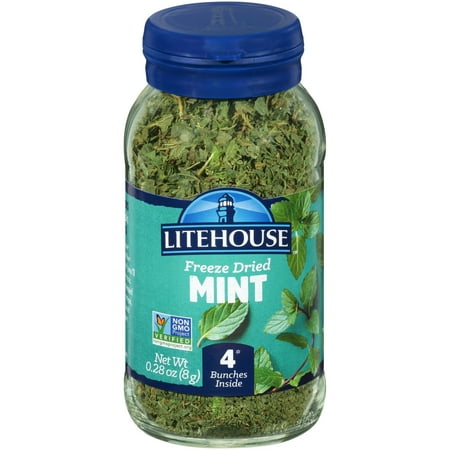 Litehouse® Mint Freeze Dried Herbs 0.28 oz. Jar