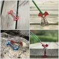 thumbnail image 2 of 5 Pcs Tent Peg Spring Herringbone Nail Tent Stake Kit 7.7X3.6X3.6CM Red, 2 of 8
