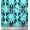 Arctic Blue, variant on Soimoi Rayon Fabric Floral & Filigree Damask Printed Fabric 1 Yard 56 Inch Wide