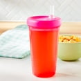 thumbnail image 2 of Parent's Choice Easy Sip Straw Cup 6 Months+, Pink, 9 fl oz, 1 Count, 2 of 8