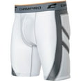 thumbnail image 6 of Champro Sports Wind Up Compression Sliding Shorts with Cup, Adult Medium, White, 6 of 6