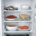 thumbnail image 3 of 200 Pack Elastic Reusable Stretch Plastic Food Storage Covers, 3 of 5