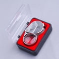 thumbnail image 2 of Bunblic 30 X 21mm Jewelers Loupe LOUPE Magnifier Magnifying Glass In Storage CASE, 2 of 7