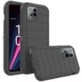 thumbnail image 1 of Asuwish Compatible with T-Mobile Revvl 6 Pro/6X Pro 5G Phone Case Hybrid Rugged Shockproof Hard Protective Drop Proof Full Body Heavy Duty Mobile Cell Cover for Tmobile Revel X Tmo Women Men Black, 1 of 6