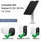 thumbnail image 4 of Solar Panel For Eufycam 2/2c/2c Pro/e/2 Pro 4w Mount Bracket 13ft Cable Black-hy, 4 of 5