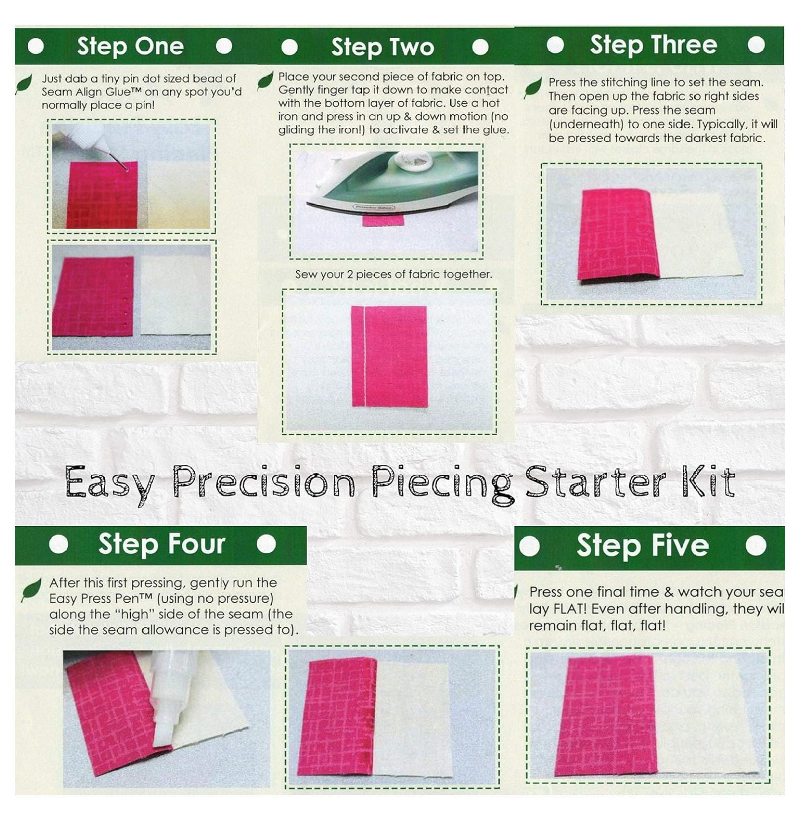 Easy Precision Paper Piecing Starter Kit