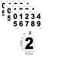 thumbnail image 1 of CNKOO 3-Pack Nanofilm License Plate Stickers - Reflective Invisible Digital Sticker  License Plates - Anti-Camera Detection (S M L Sizes Included) - Legal & Undetectable to Human Eye, 1 of 3