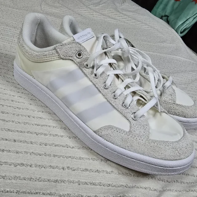 Adi - das Mens Americana Low FW3030 White Casual Shoes Sneakers Size 8.5