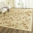 thumbnail image 2 of SAFAVIEH Lyndhurst Camilla Floral Area Rug, Beige, 8' x 8' Square, 2 of 8