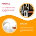 thumbnail image 4 of Shisuyan 2pcs Scale Measuring Glass Coffee Cup Baking Measuring Cup Wooden Handle Milk Cup, 4 of 9