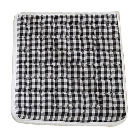 Yonrjhukm Cotton Seat Cushions for Office and Dining Chairs, Anti-Slip, Thick Filling for Comfort, Lightweight Design for Home and Camping Use