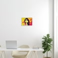 thumbnail image 3 of Stupell Industries Modern Penelope Cruz Abstract Painting White Framed Art Print Wall Art, 14 x 11, 3 of 9