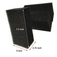 thumbnail image 2 of Qzbhct Aquarium Filter Pads, Aquarium Sponge Filter Sponge Open Cell Foam Block Foam Filter Material, 7.5" x 4" x 2.75" (Pack of 2), 2 of 7