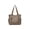 Khaki, variant on Tanyzvel Large Laptop Tote Bag for Women Multi Pocket Work Teacher Shoulder Bag Water Resistant Nylon Handbag for School Travel Daily