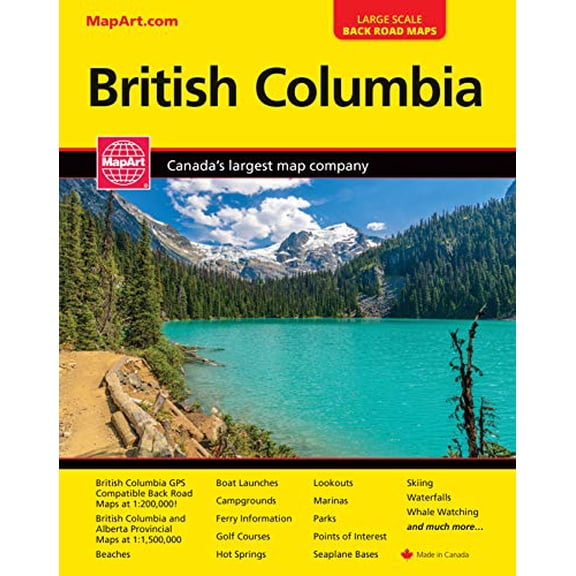Pre-Owned Bristish Columbia Back Road Atlas