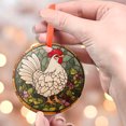 thumbnail image 4 of Chicken Ornament SunCatcher Farm Animal Window Hanging Home Decor Gift Chicken Lover Decoration, 2025, Holiday Decoration, Seasonal Keepsake Gift, 2025, Seasonal Holiday Decor,, 4 of 5