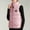 55#Pink, variant on Heated Vest for Women, Women's Solid Color Electric Heating Warm Electric Heating Sleeveless Jacket Stand-up Collar Tank Top