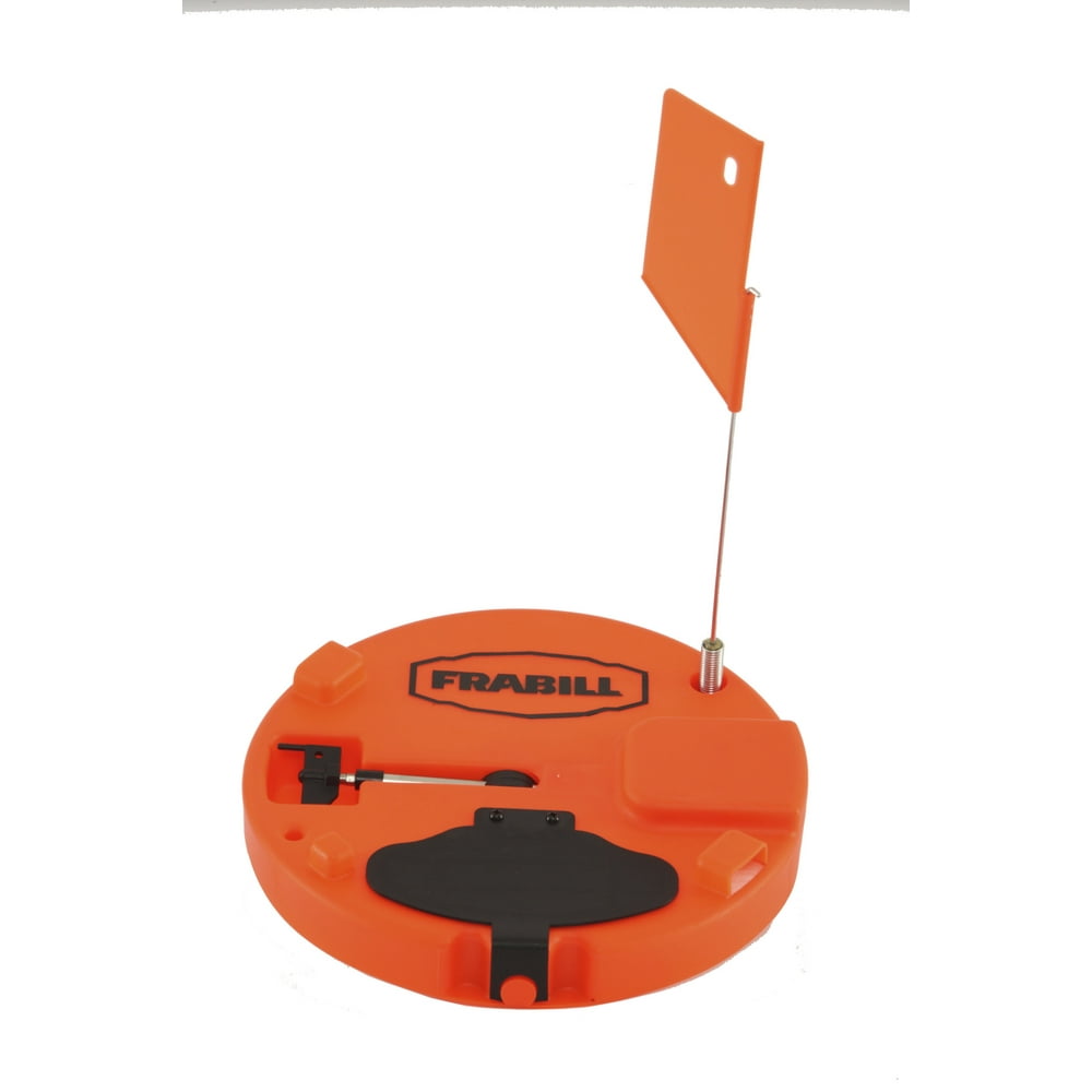 Frabill TipUp Pro Thermo Orange, Ice Fishing TipUps, 1660 Walmart