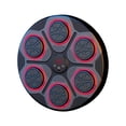 thumbnail image 3 of Máquina de boxeo inteligente, máquina de boxeo con música, objetivo de pared, modo para niños y adultos, velocidad ajustable para gimnasio, ejercicio, Rojo sin guantes, 3 of 8