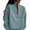 Blue, variant on Womens Quarter Zipper Sweatshirts Long Sleeve Plus Size Plain Pullover 2026 Fall Trendy Casual Fashion Clothes Relaxed Fit Soft Tops womens clothes Light Ashy XXXL