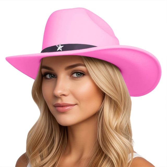 Western Style Cowboy Hat for Everyday Casual Wear Unisex Adult Riding Accessory with Classic Solid Design and Versatile Seasonal Use