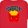 thumbnail image 4 of Inktastic French Fries Powered by Fries Boys or Girls Long Sleeve Toddler T-Shirt, 4 of 5