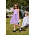 thumbnail image 7 of Arshiner Little Girl Easter Dresses Summer Tulle Party Fancy Tween Boho Casual Sleeveless Midi Sundress Cloth, 7 of 7