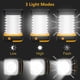 thumbnail image 2 of Linterna de camping plegable, solar, recargable por USB, con 3 modos de luz, LED, para senderismo y emergencias., 2 of 5