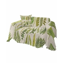 Sage Green Leaves Sofa Couch Covers for Dog,Washable Sectional Couch Slipcovers for Loveseat with Tassels,Vintage Fern Leaf Botanical Rural Eucalyptus Non Slip Sofa Throw Cover Blanket Large 71x102