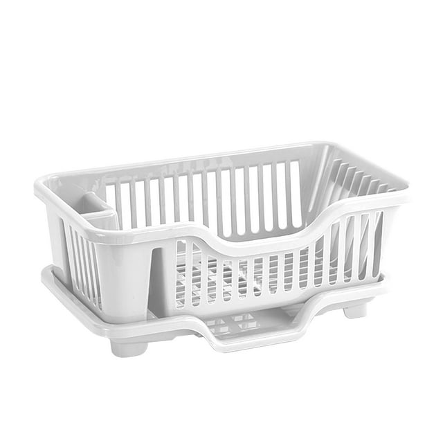 Japceit Dish Drying Rack with Drainboard in Sink Dish Drying Rack Dish Drying Rack with Drainboard Dish Drainers for Kitchen Counter with Sink Spout Dish Strainers with Utensil