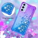thumbnail image 4 of Funda para Samsung Galaxy A15 5G Transparente con Brillos Carcasa Protectora Antigolpes con Glitter Brillante, 4 of 5