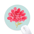 thumbnail image 1 of Watercolor Peach Flower Cartoon Mousepad Round Rubber Mouse Pad Non-Slip Game Office, 1 of 2